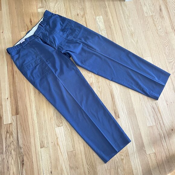 VTG Sportif Men's Performance Stretch Fishing Cargo Pants Navy Blue  Size 40 - Picture 6 of 9